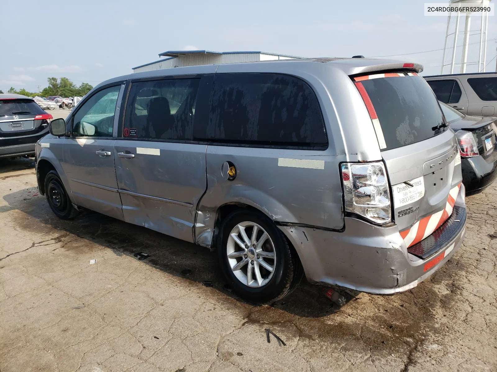 2015 Dodge Grand Caravan Se VIN: 2C4RDGBG6FR523990 Lot: 64262494