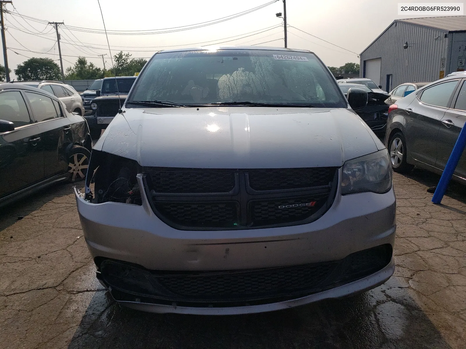 2015 Dodge Grand Caravan Se VIN: 2C4RDGBG6FR523990 Lot: 64262494