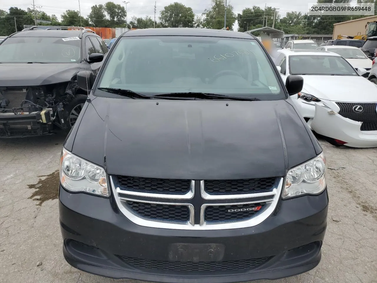 2015 Dodge Grand Caravan Se VIN: 2C4RDGBG9FR659448 Lot: 66107684