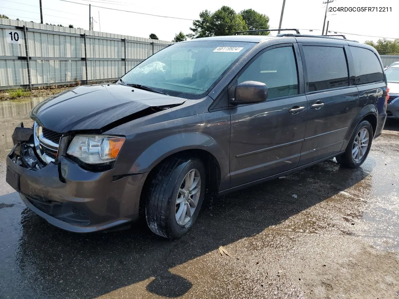 2015 Dodge Grand Caravan Sxt VIN: 2C4RDGCG5FR712211 Lot: 66119924