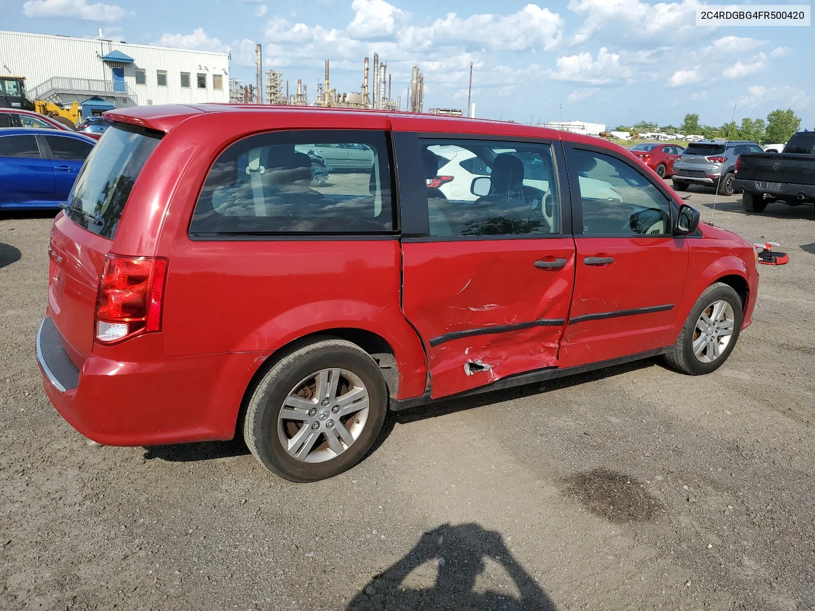 2C4RDGBG4FR500420 2015 Dodge Grand Caravan Se