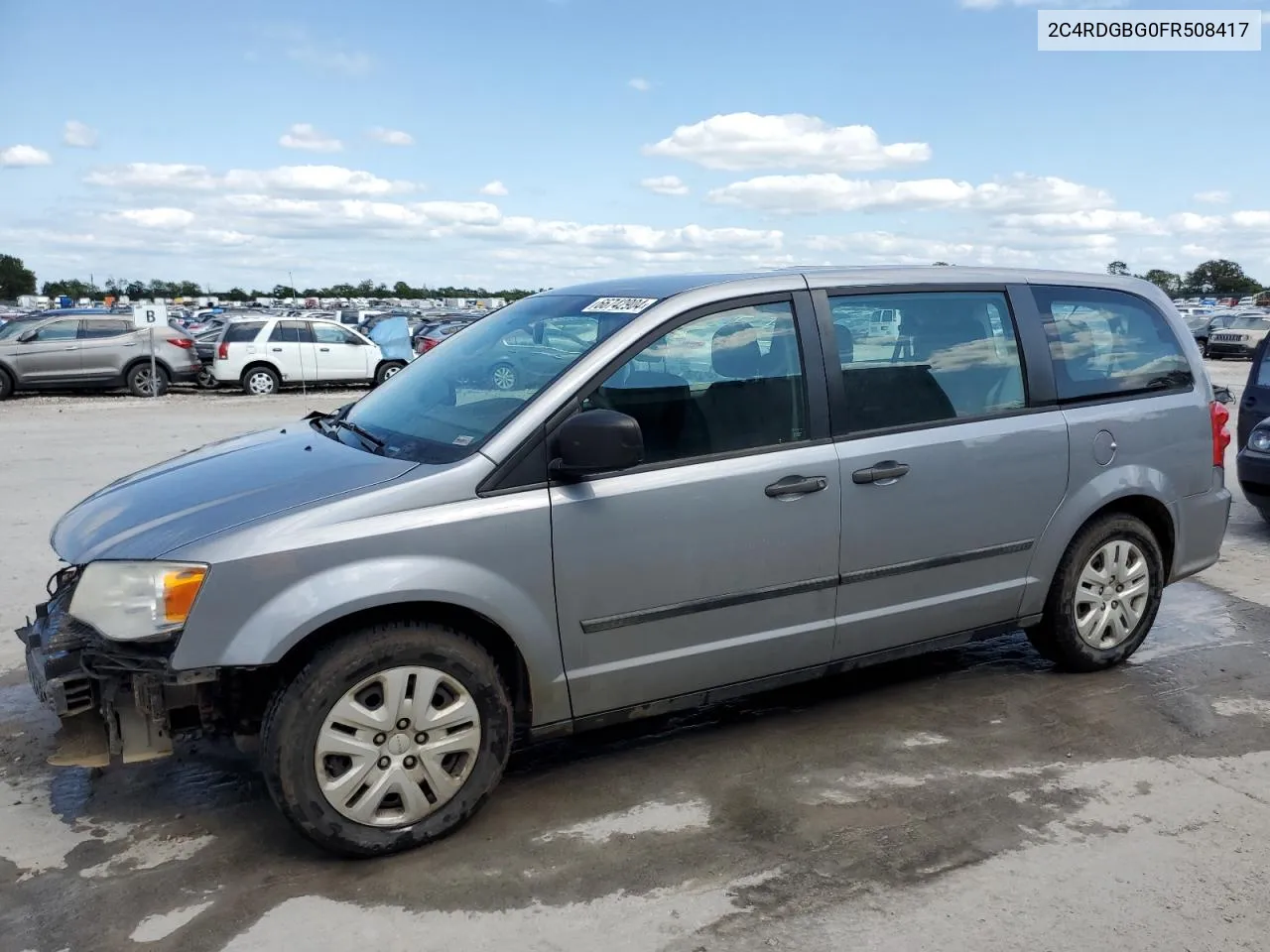 2C4RDGBG0FR508417 2015 Dodge Grand Caravan Se