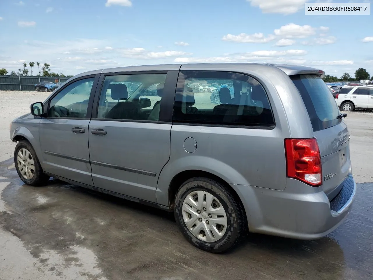 2C4RDGBG0FR508417 2015 Dodge Grand Caravan Se