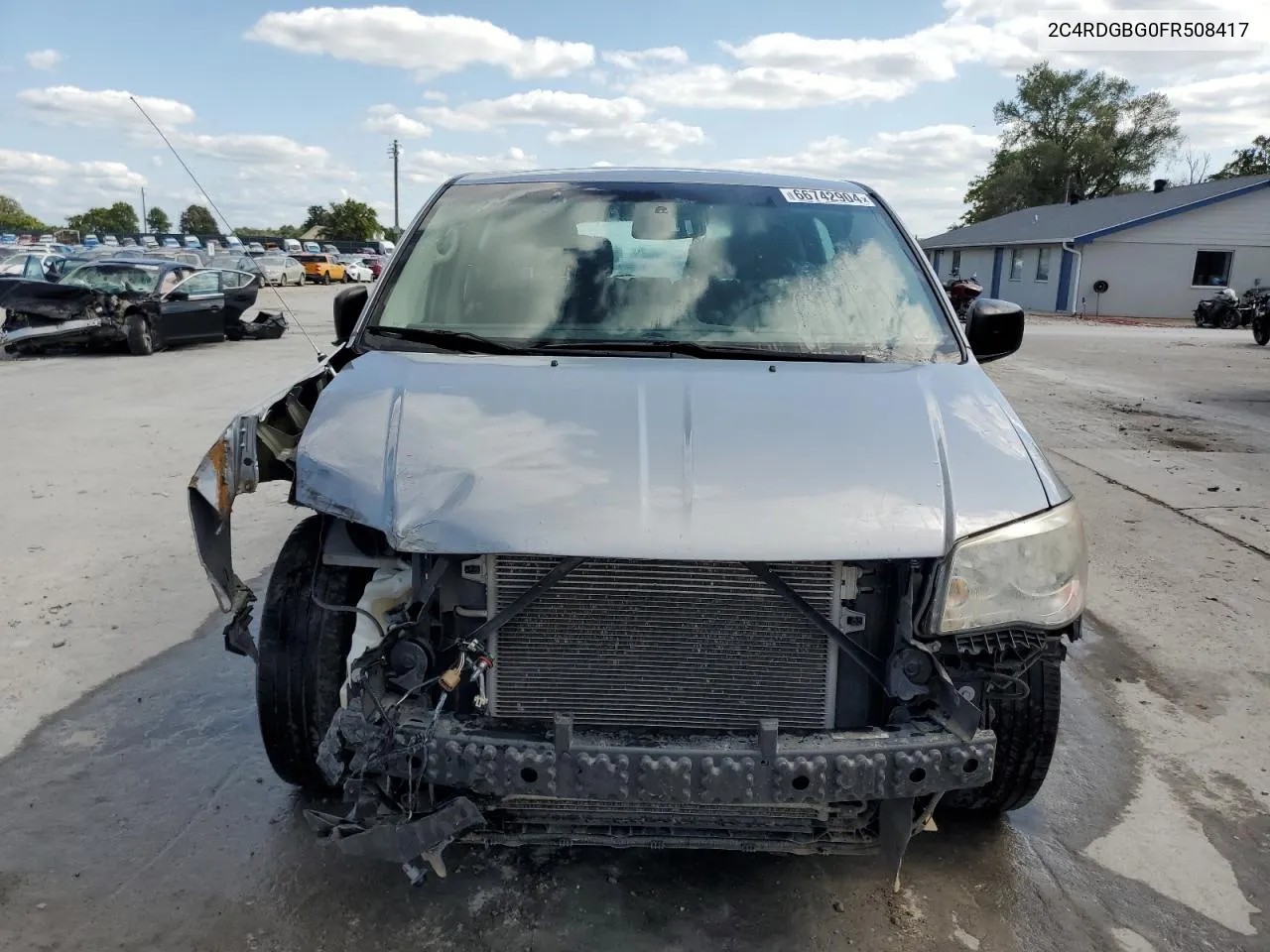 2C4RDGBG0FR508417 2015 Dodge Grand Caravan Se