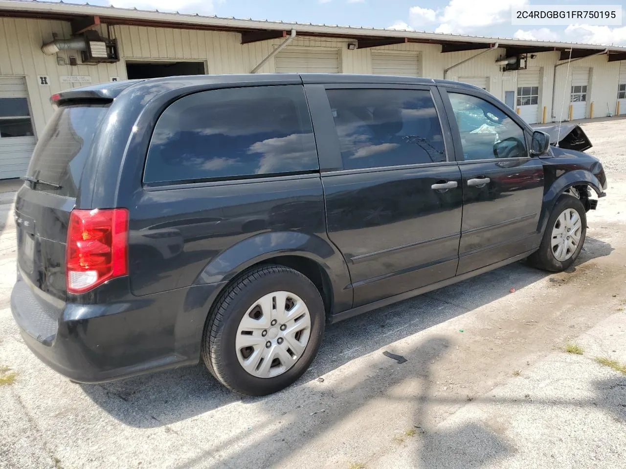 2015 Dodge Grand Caravan Se VIN: 2C4RDGBG1FR750195 Lot: 66934004