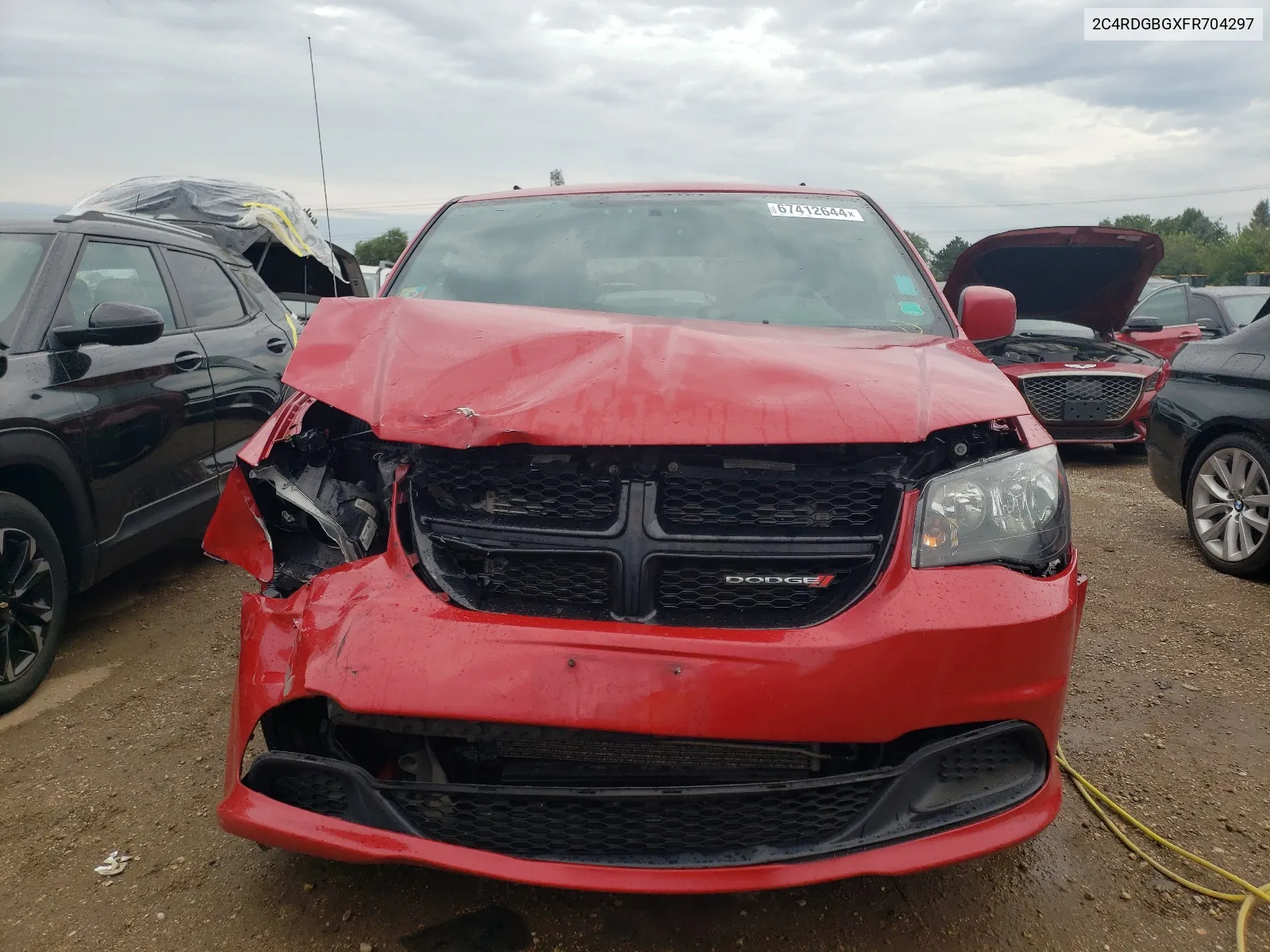 2C4RDGBGXFR704297 2015 Dodge Grand Caravan Se