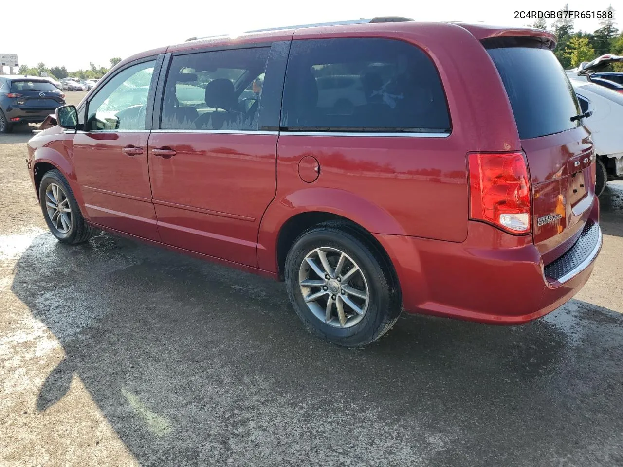 2015 Dodge Grand Caravan Se VIN: 2C4RDGBG7FR651588 Lot: 67570254