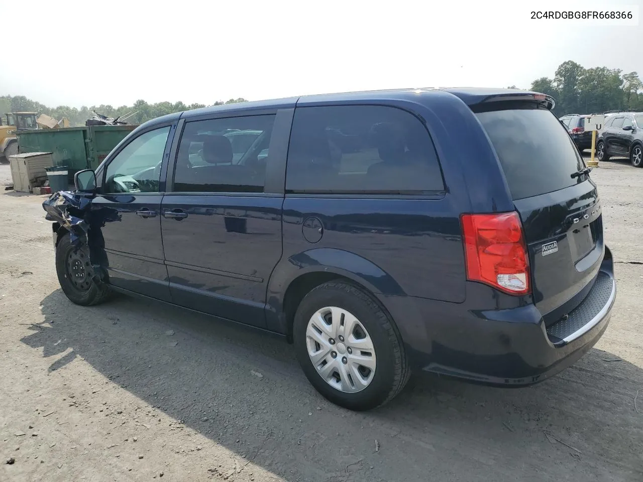 2C4RDGBG8FR668366 2015 Dodge Grand Caravan Se