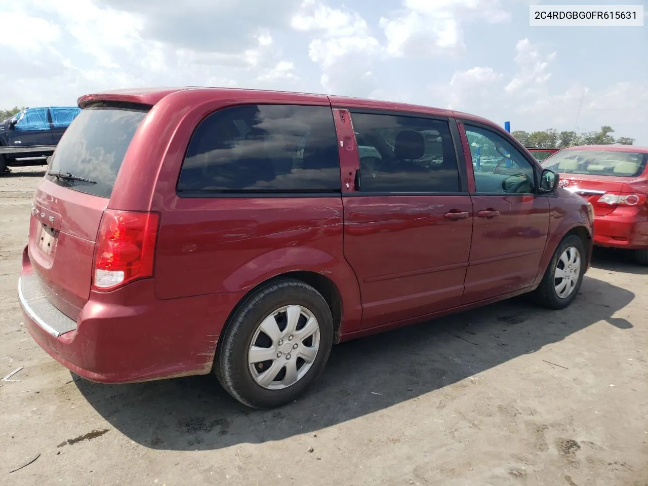 2C4RDGBG0FR615631 2015 Dodge Grand Caravan Se