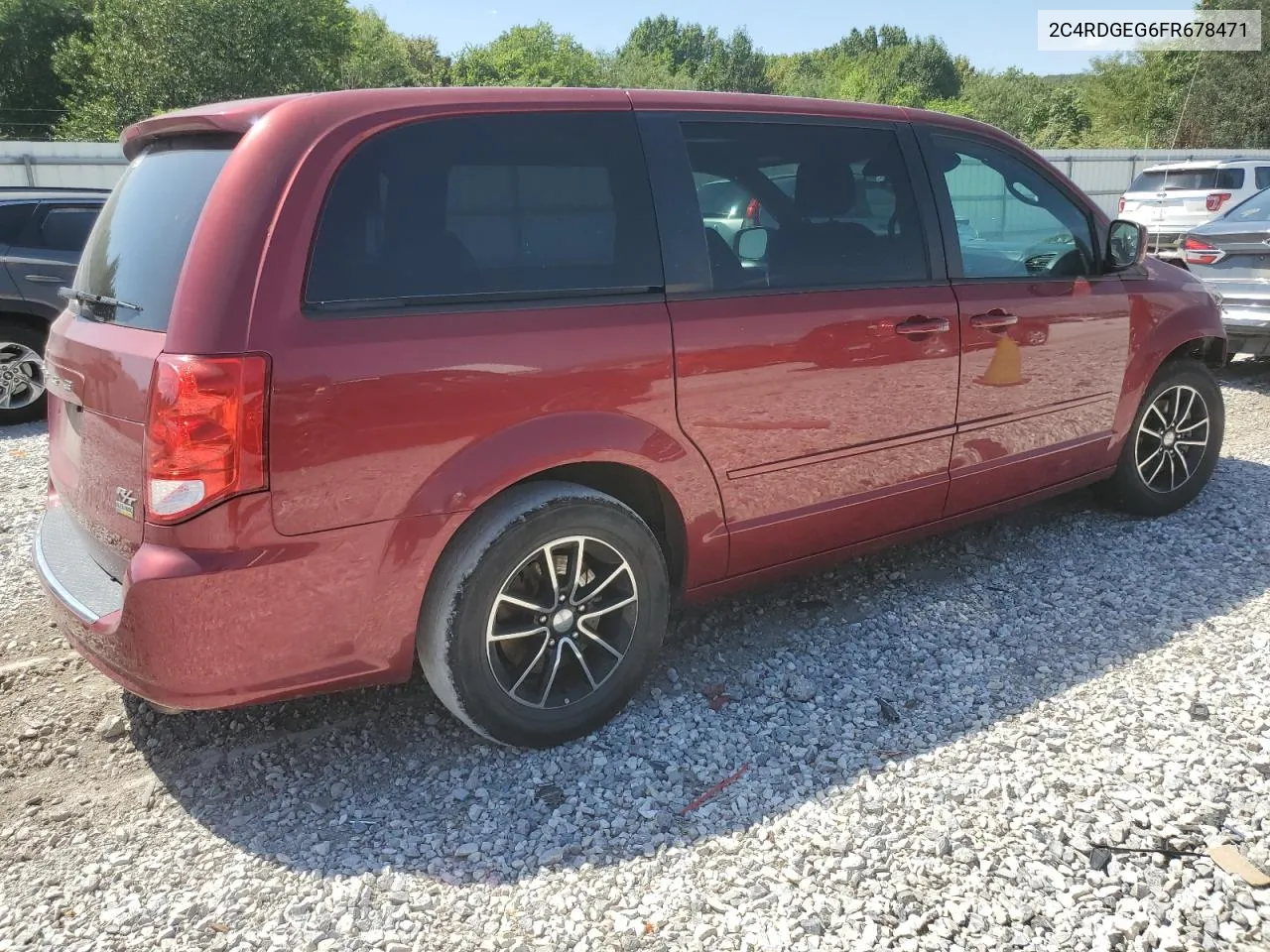 2015 Dodge Grand Caravan R/T VIN: 2C4RDGEG6FR678471 Lot: 67877524