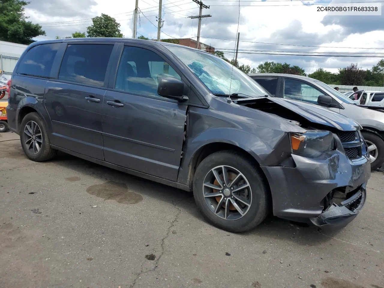 2015 Dodge Grand Caravan Se VIN: 2C4RDGBG1FR683338 Lot: 68022824