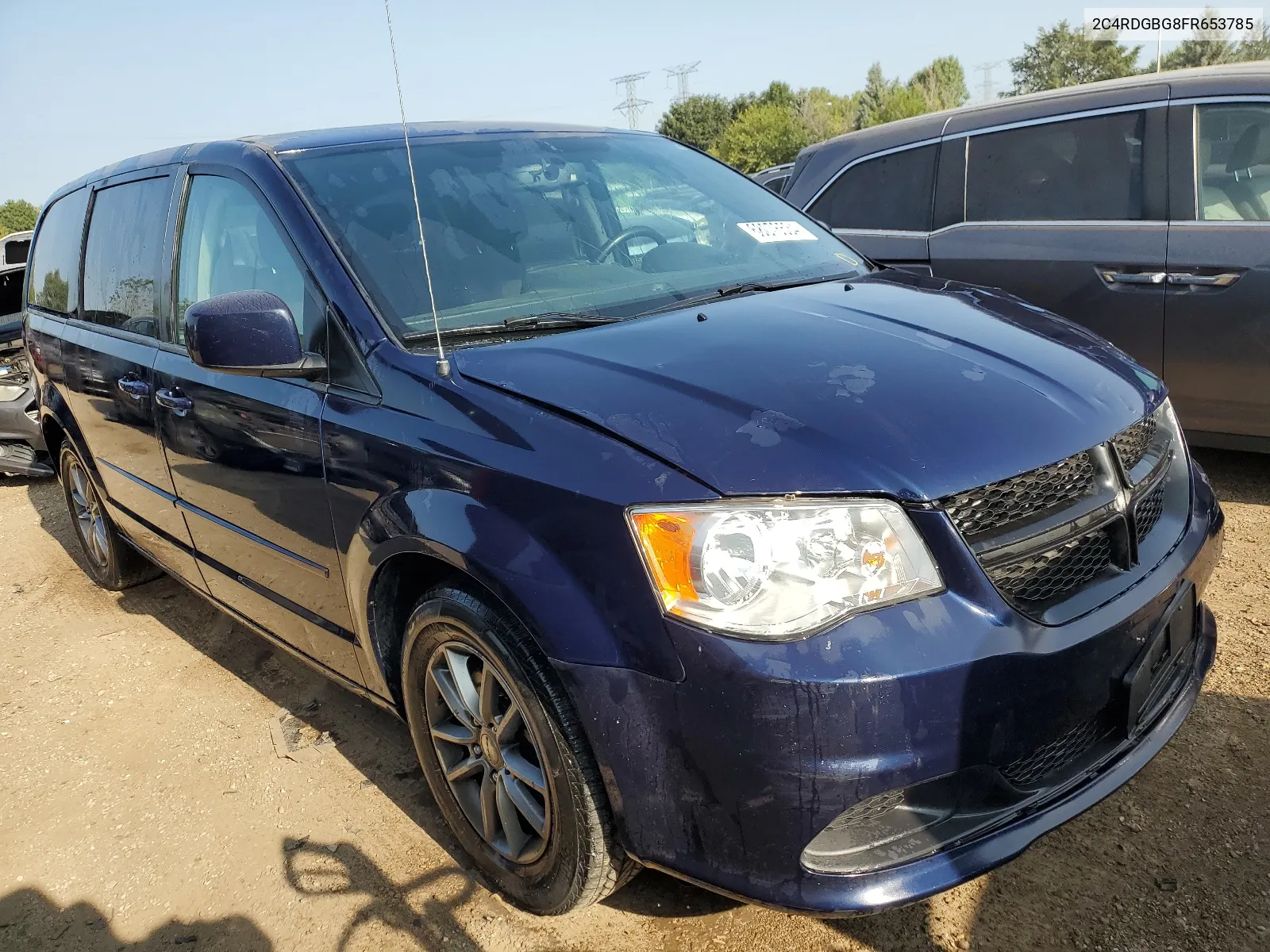 2015 Dodge Grand Caravan Se VIN: 2C4RDGBG8FR653785 Lot: 68076534