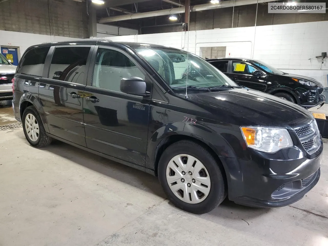 2C4RDGBG0FR580167 2015 Dodge Grand Caravan Se