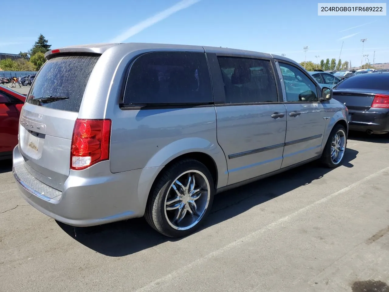 2015 Dodge Grand Caravan Se VIN: 2C4RDGBG1FR689222 Lot: 68952044