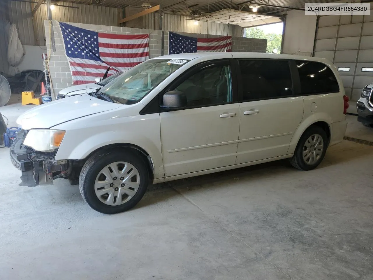 2C4RDGBG4FR664380 2015 Dodge Grand Caravan Se