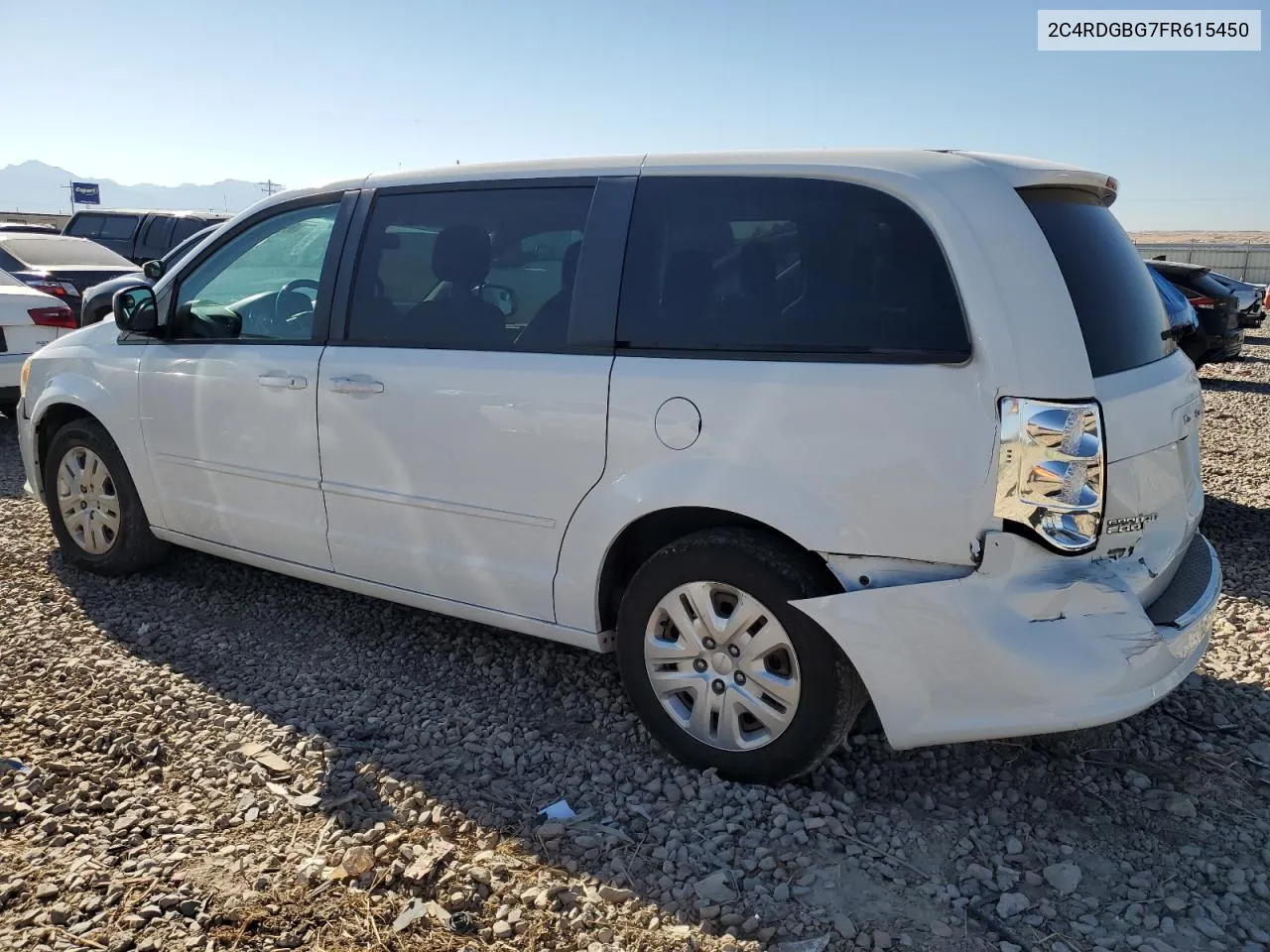 2015 Dodge Grand Caravan Se VIN: 2C4RDGBG7FR615450 Lot: 69116704