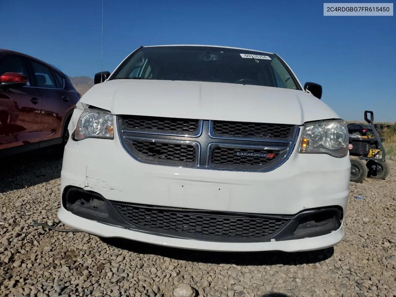 2015 Dodge Grand Caravan Se VIN: 2C4RDGBG7FR615450 Lot: 69116704