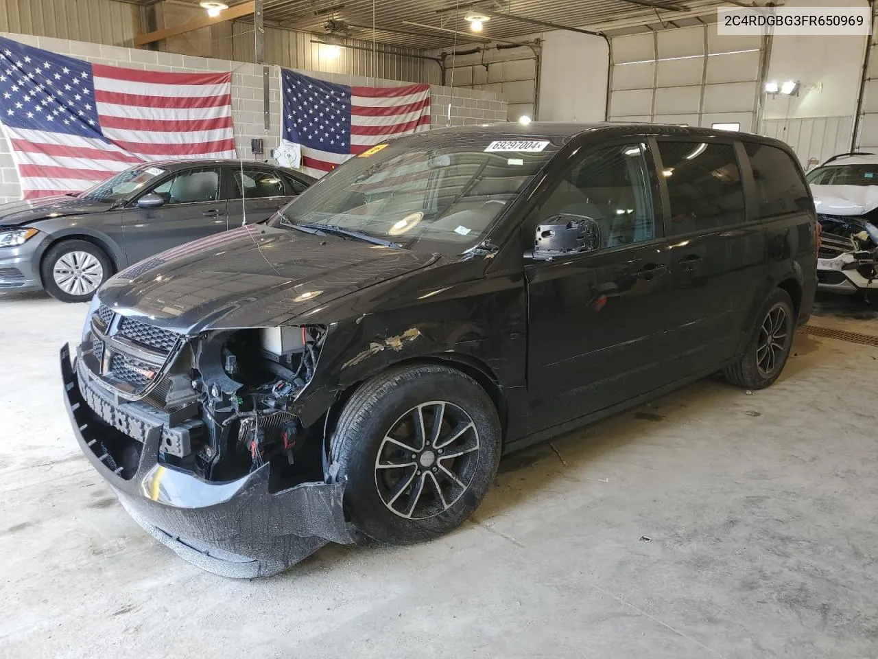 2C4RDGBG3FR650969 2015 Dodge Grand Caravan Se