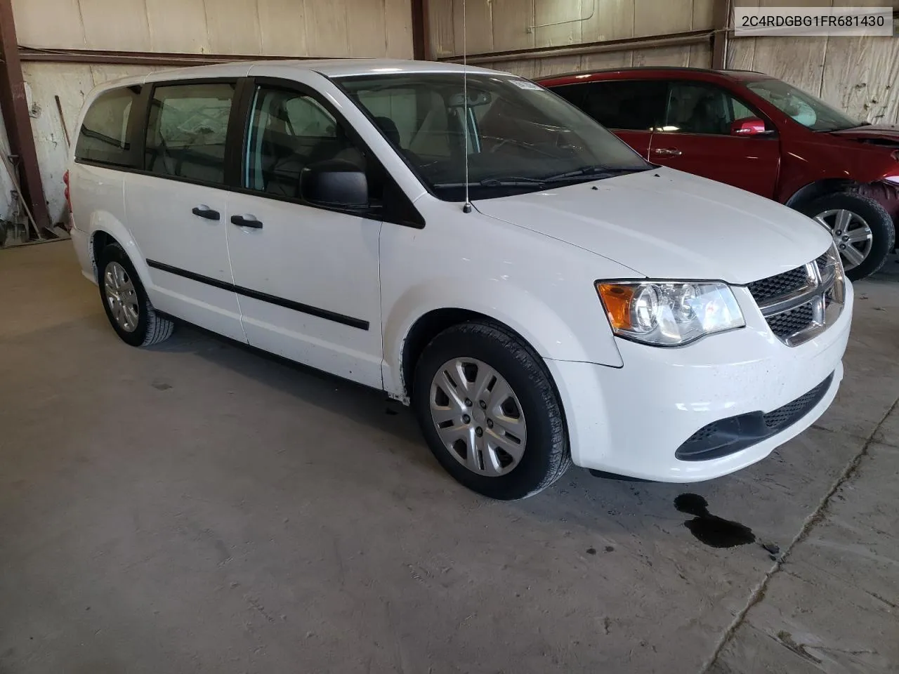 2015 Dodge Grand Caravan Se VIN: 2C4RDGBG1FR681430 Lot: 69412884