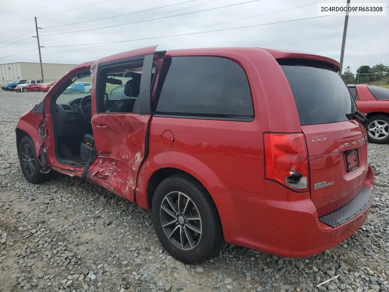 2015 Dodge Grand Caravan Sxt VIN: 2C4RDGCG9FR653308 Lot: 69536844