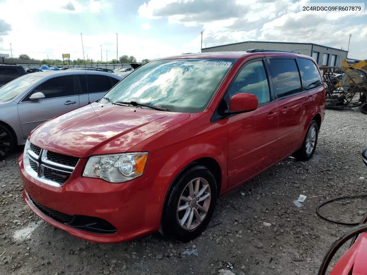 2015 Dodge Grand Caravan Sxt VIN: 2C4RDGCG9FR607879 Lot: 69573814