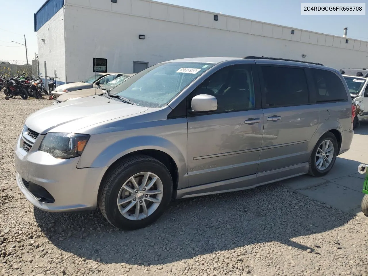 2015 Dodge Grand Caravan Sxt VIN: 2C4RDGCG6FR658708 Lot: 69697954