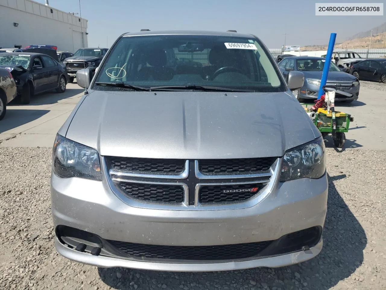 2015 Dodge Grand Caravan Sxt VIN: 2C4RDGCG6FR658708 Lot: 69697954