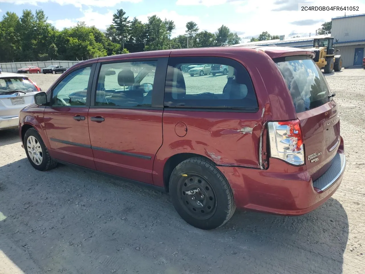 2C4RDGBG4FR641052 2015 Dodge Grand Caravan Se