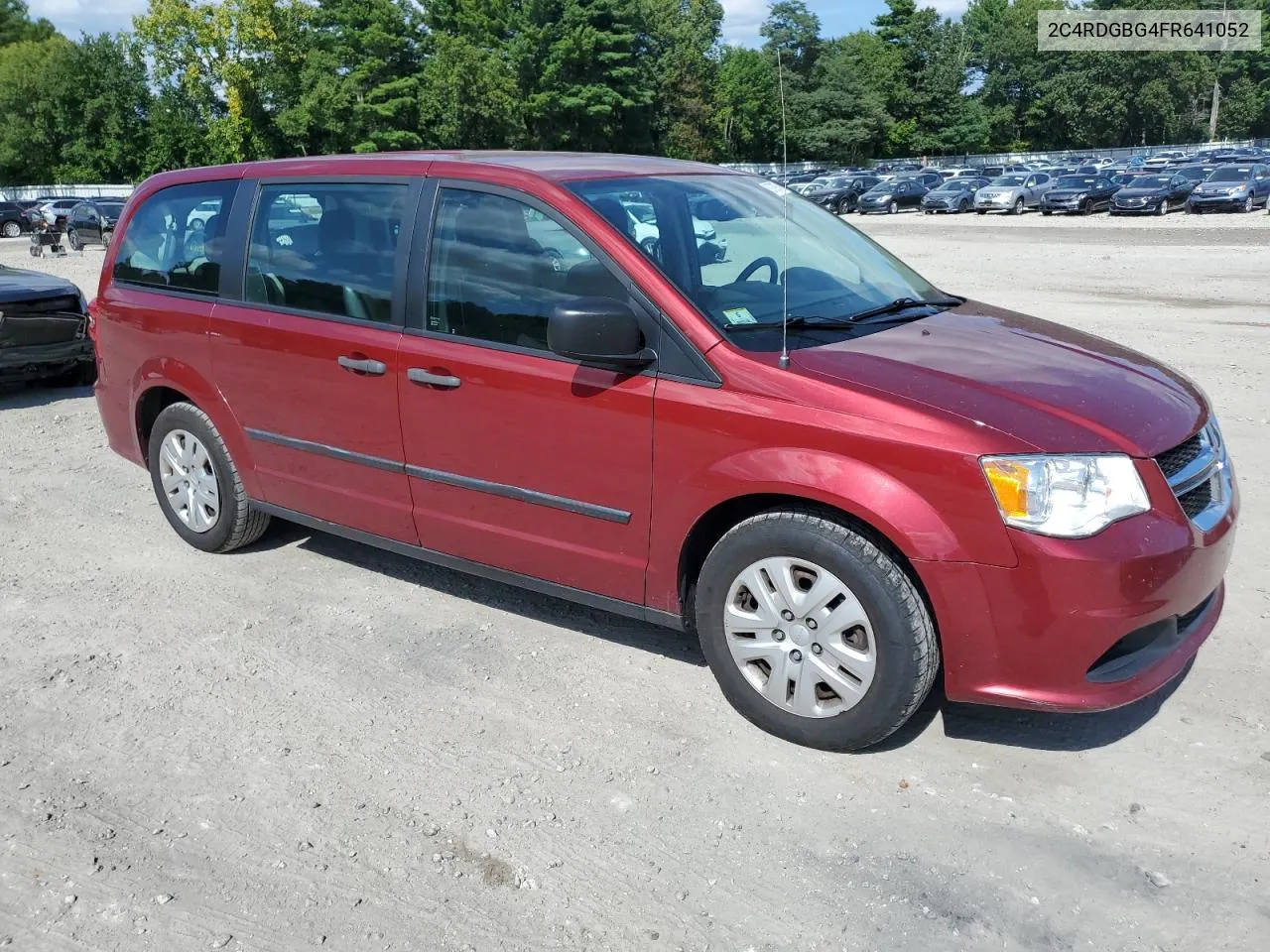 2C4RDGBG4FR641052 2015 Dodge Grand Caravan Se