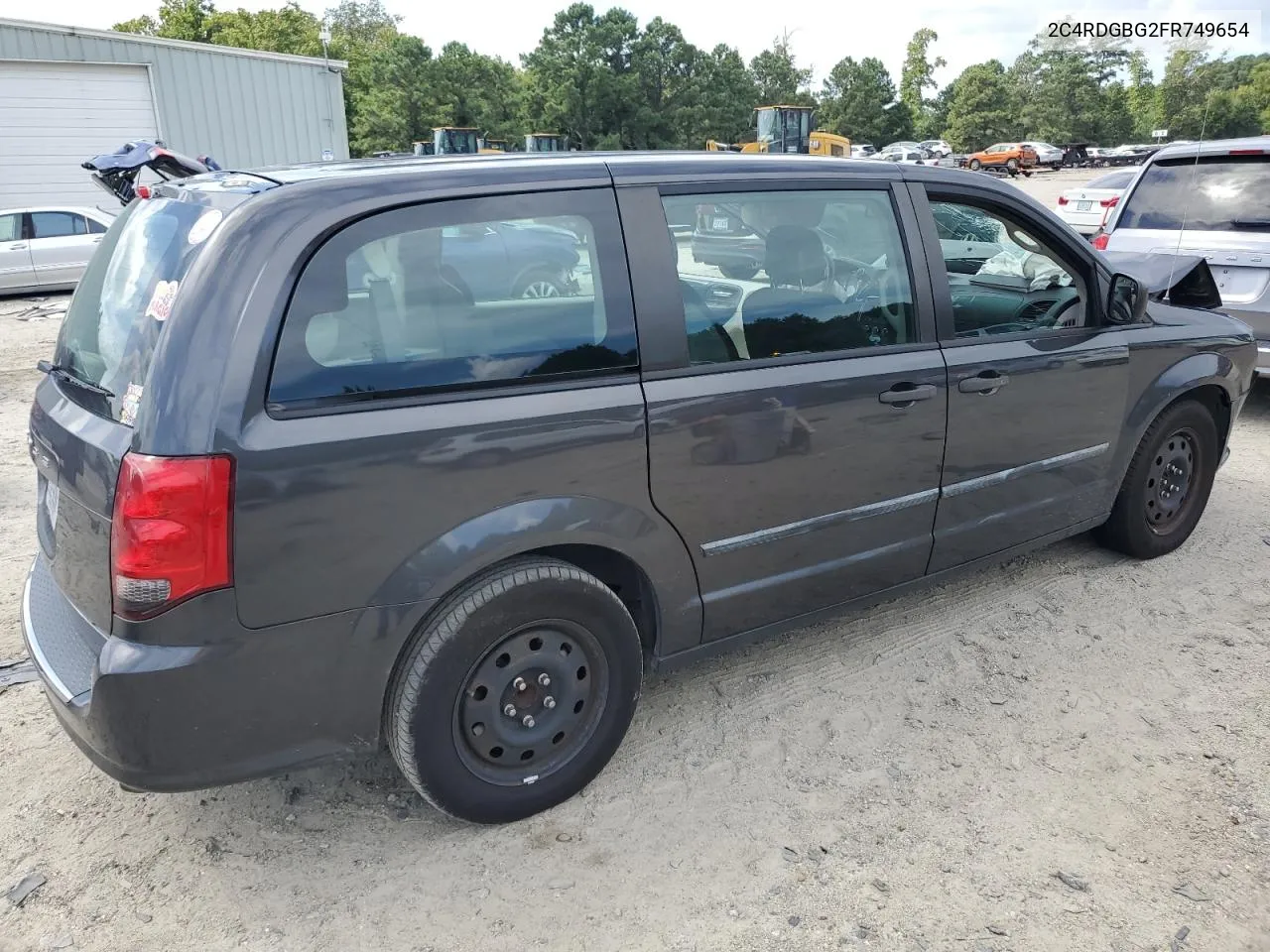 2015 Dodge Grand Caravan Se VIN: 2C4RDGBG2FR749654 Lot: 69920774