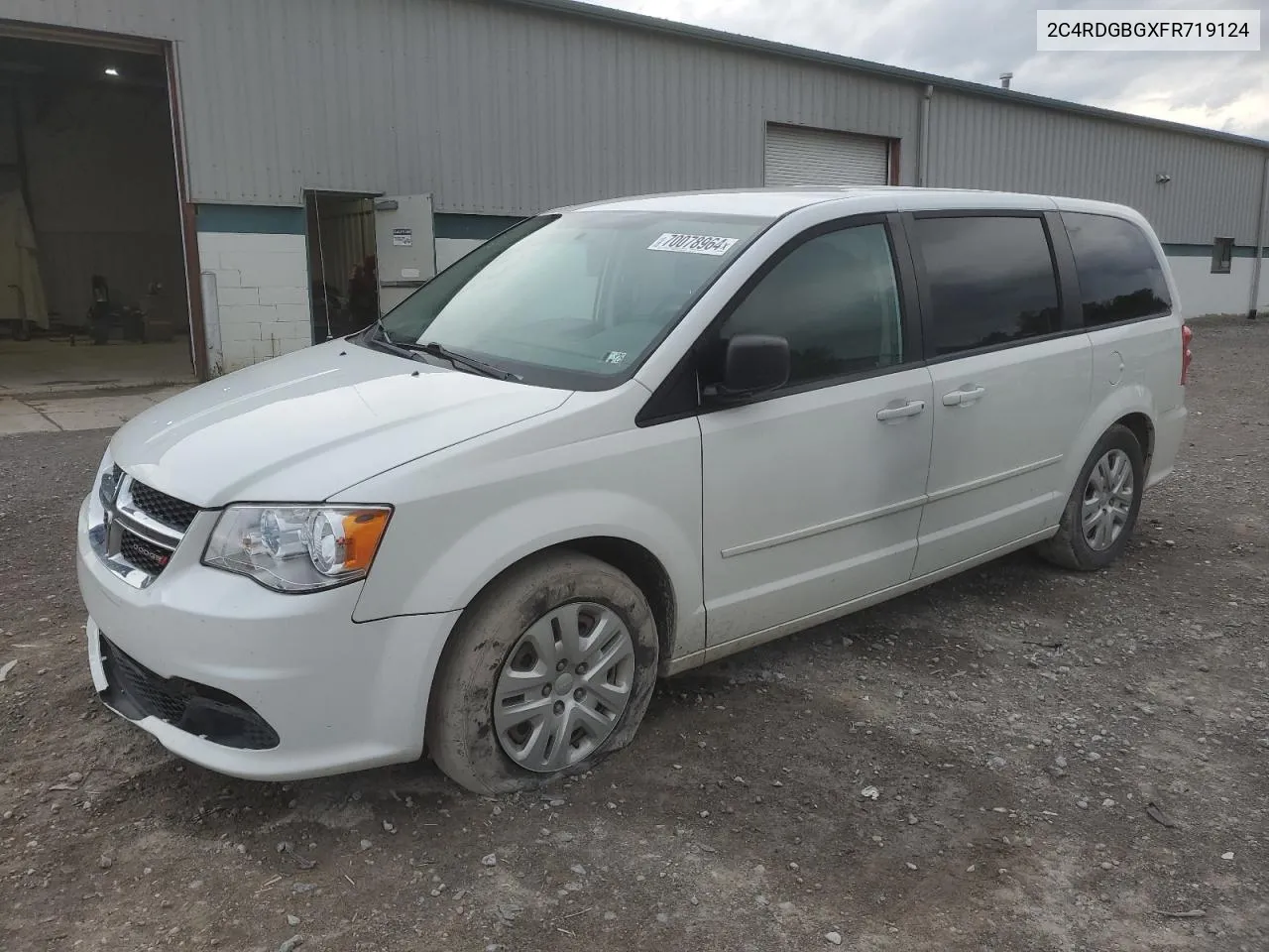 2C4RDGBGXFR719124 2015 Dodge Grand Caravan Se