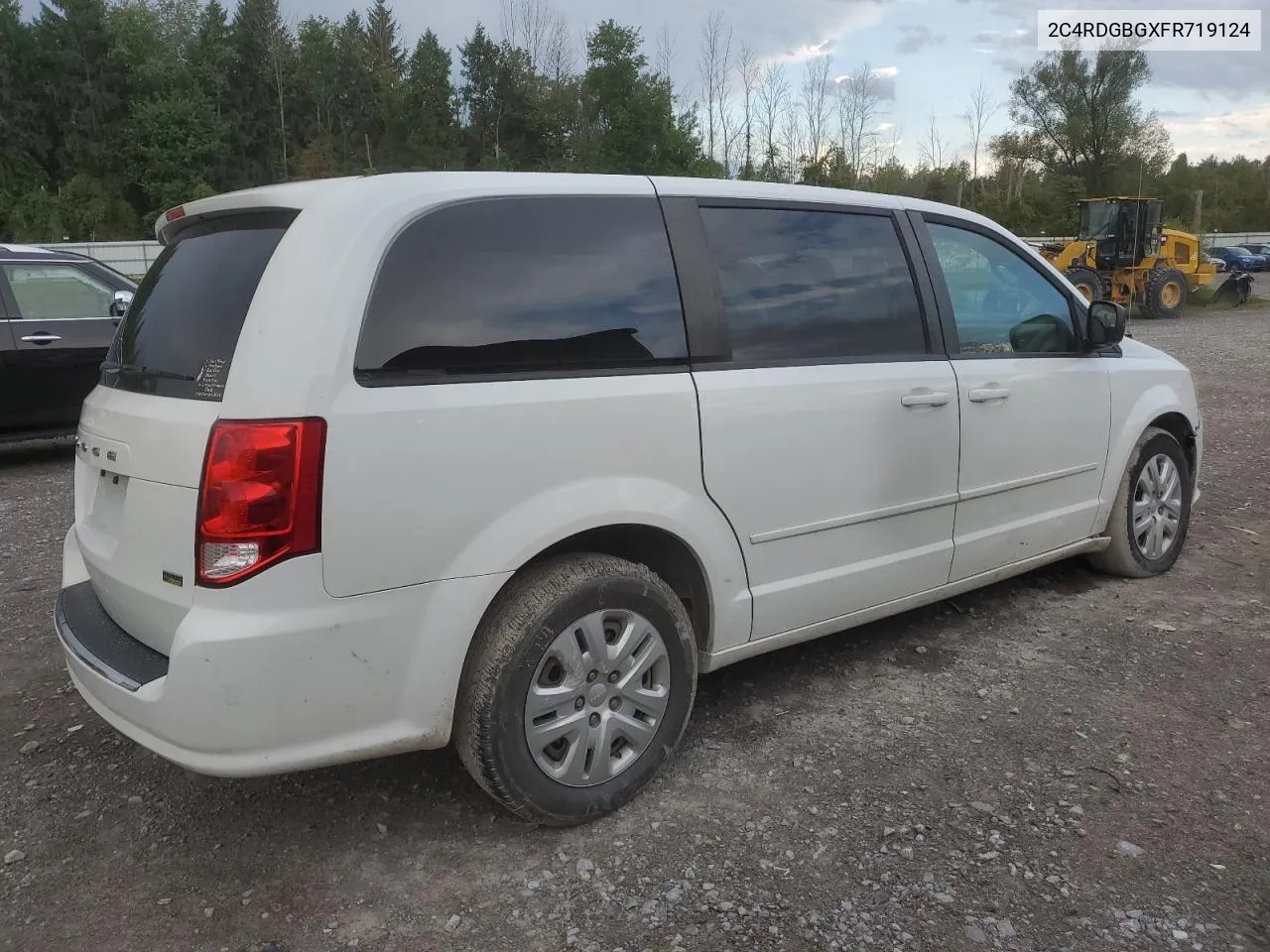 2C4RDGBGXFR719124 2015 Dodge Grand Caravan Se