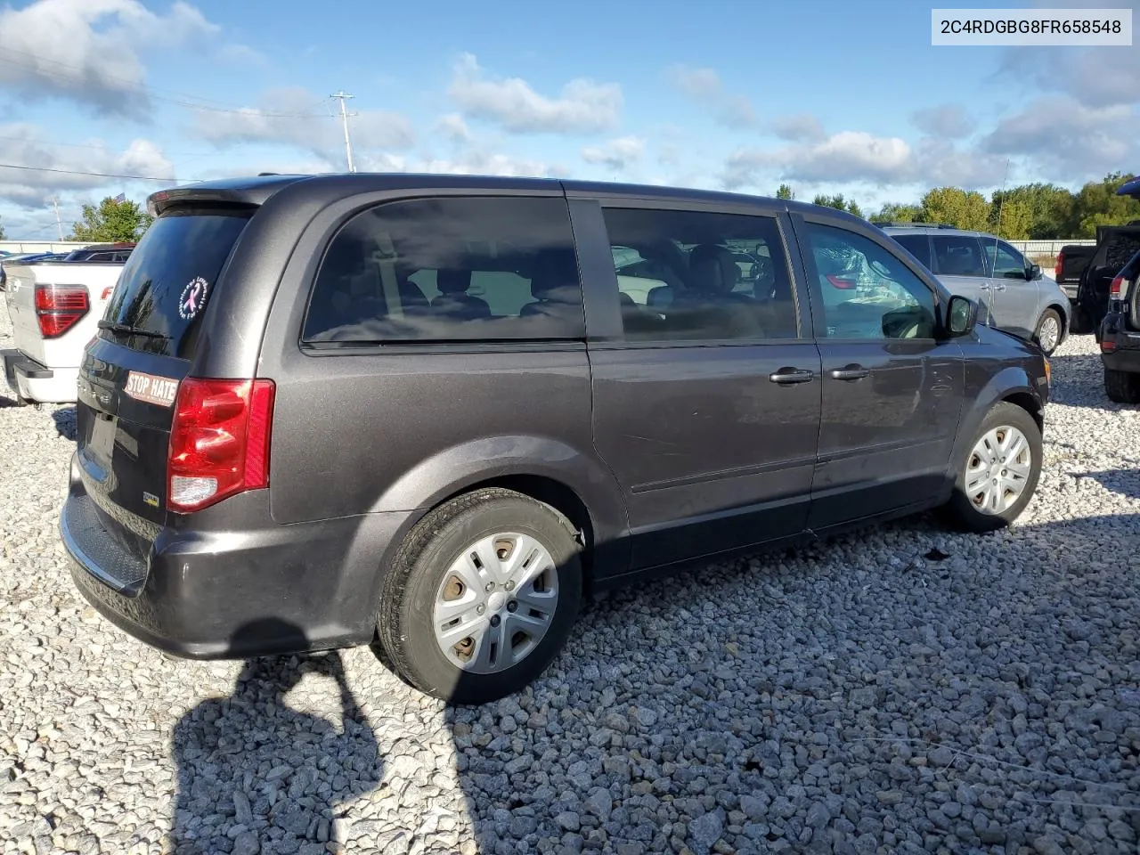 2015 Dodge Grand Caravan Se VIN: 2C4RDGBG8FR658548 Lot: 70080114