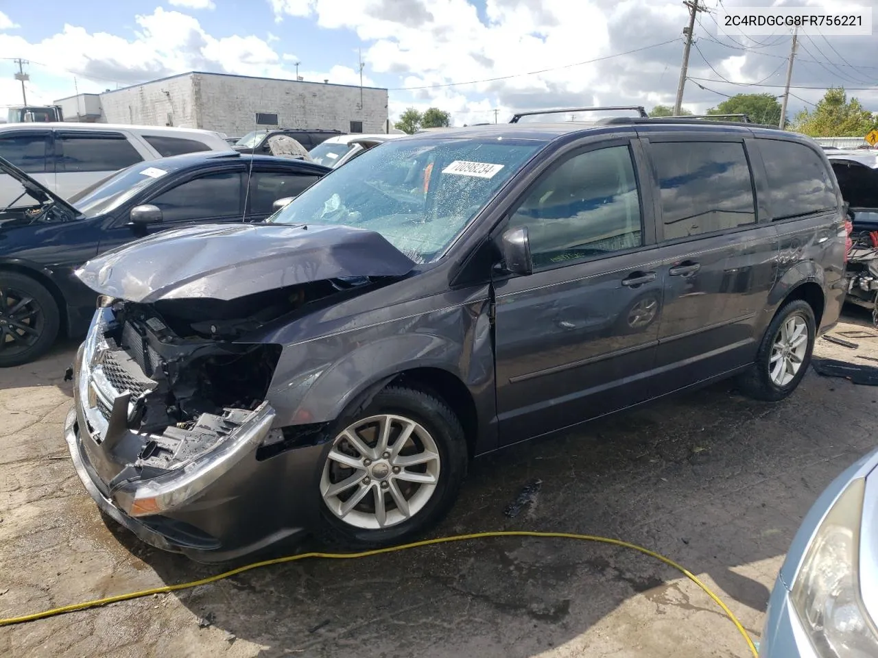 2C4RDGCG8FR756221 2015 Dodge Grand Caravan Sxt