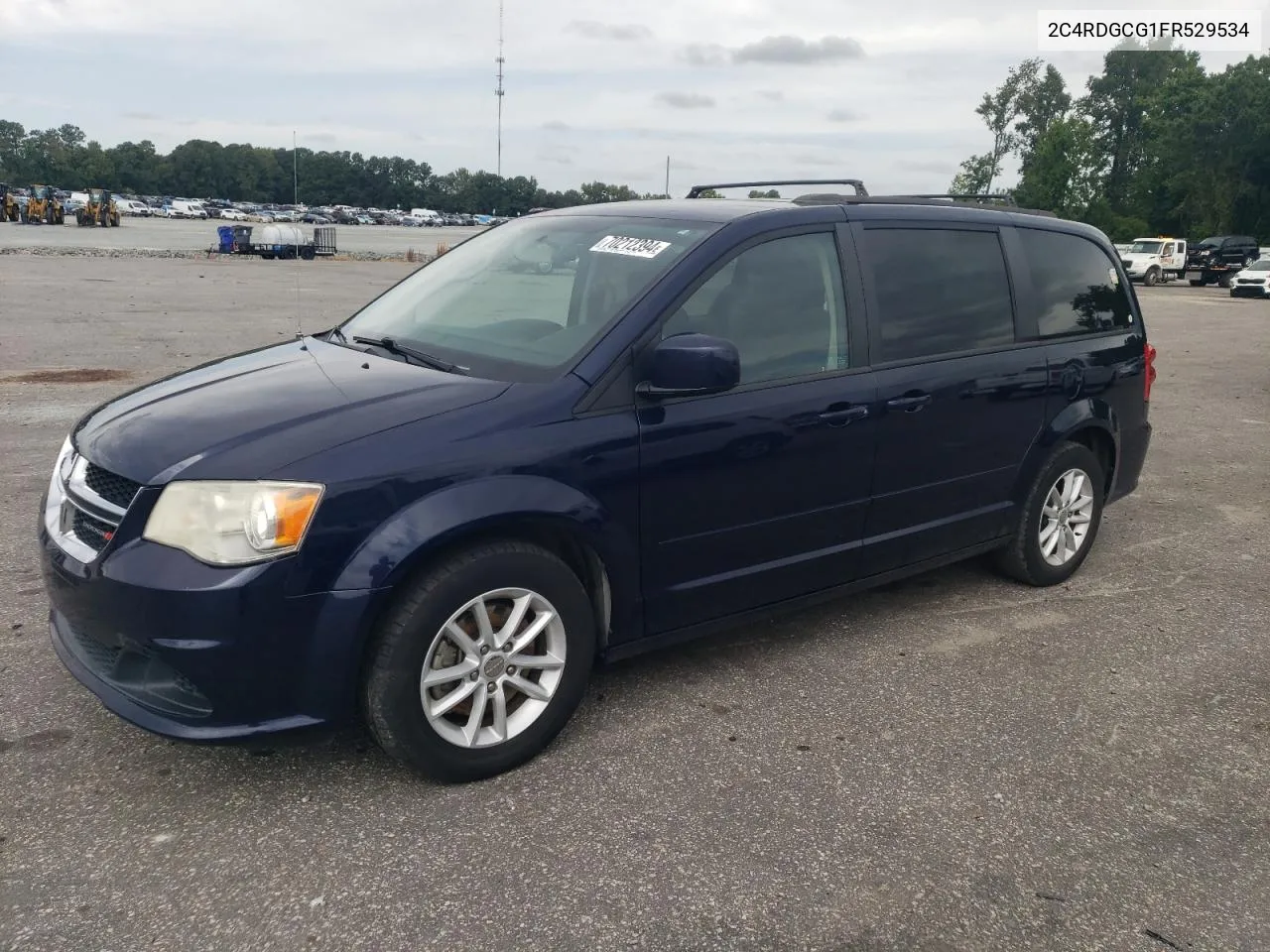 2015 Dodge Grand Caravan Sxt VIN: 2C4RDGCG1FR529534 Lot: 70212394