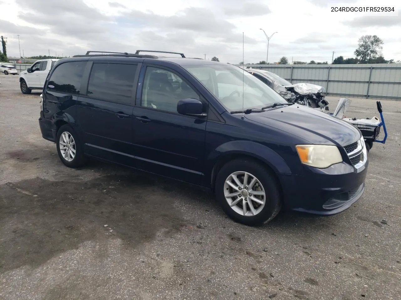 2015 Dodge Grand Caravan Sxt VIN: 2C4RDGCG1FR529534 Lot: 70212394