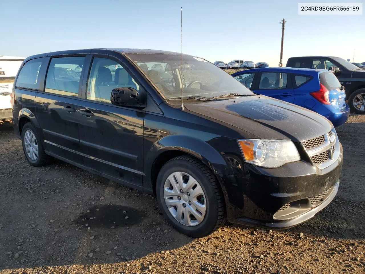 2C4RDGBG6FR566189 2015 Dodge Grand Caravan Se