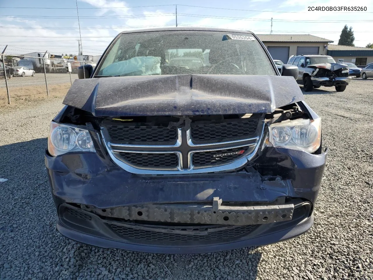 2C4RDGBG3FR635260 2015 Dodge Grand Caravan Se