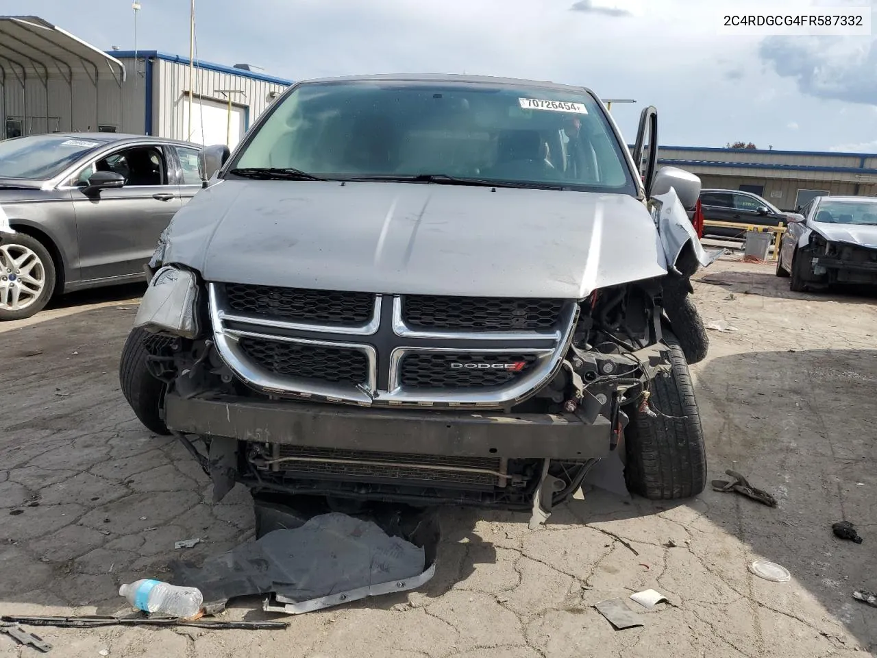 2C4RDGCG4FR587332 2015 Dodge Grand Caravan Sxt