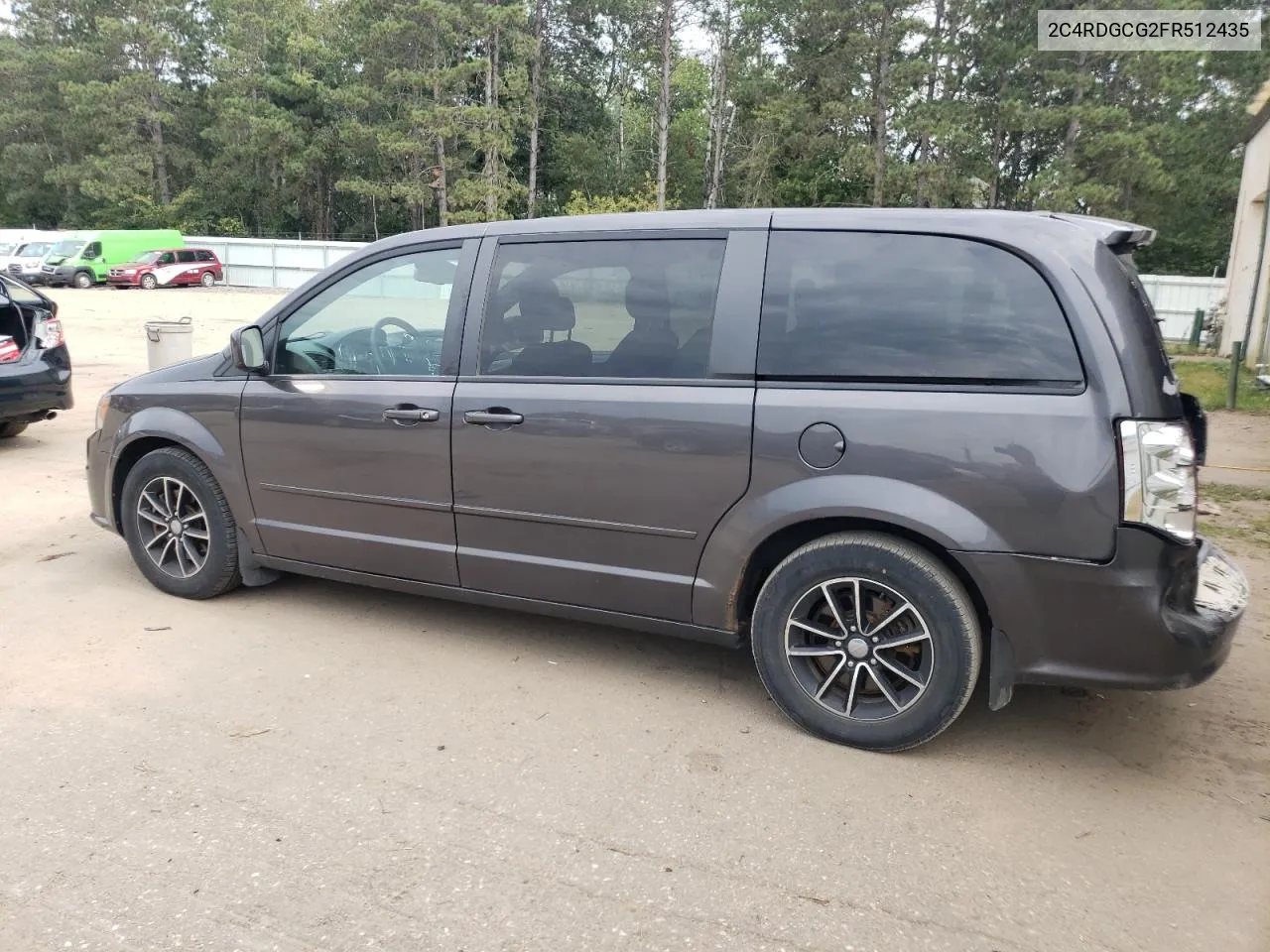 2015 Dodge Grand Caravan Sxt VIN: 2C4RDGCG2FR512435 Lot: 70822824