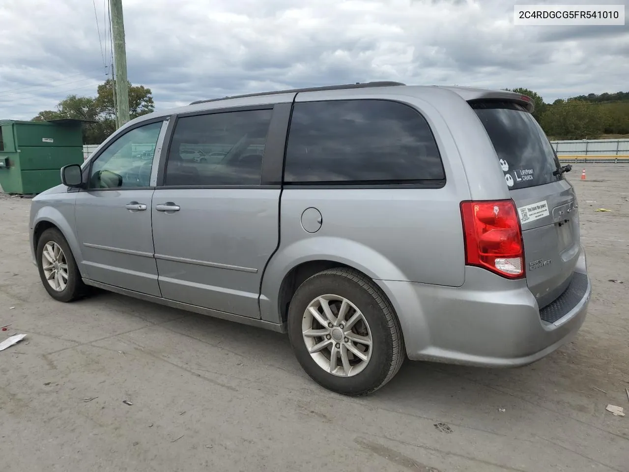 2015 Dodge Grand Caravan Sxt VIN: 2C4RDGCG5FR541010 Lot: 71319194