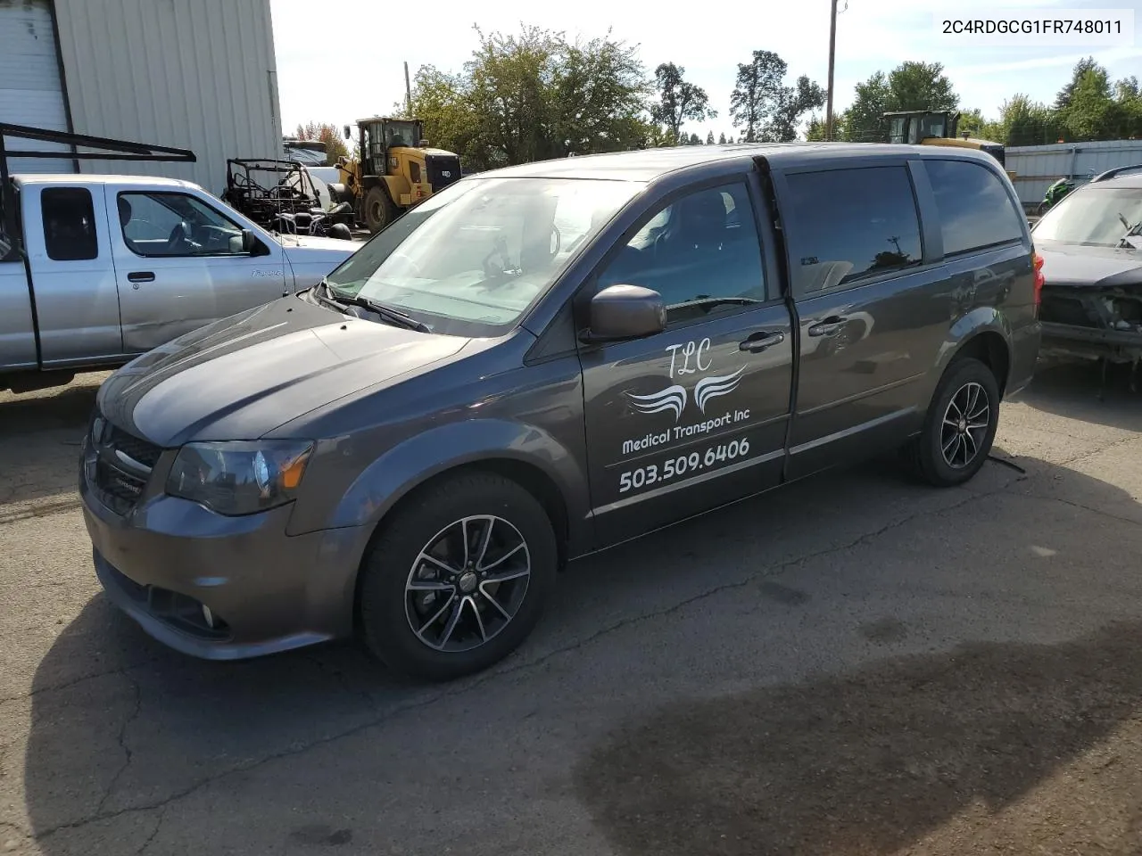 2C4RDGCG1FR748011 2015 Dodge Grand Caravan Sxt