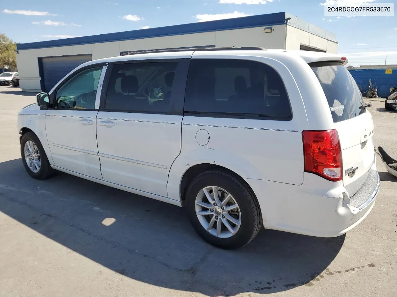 2C4RDGCG7FR533670 2015 Dodge Grand Caravan Sxt