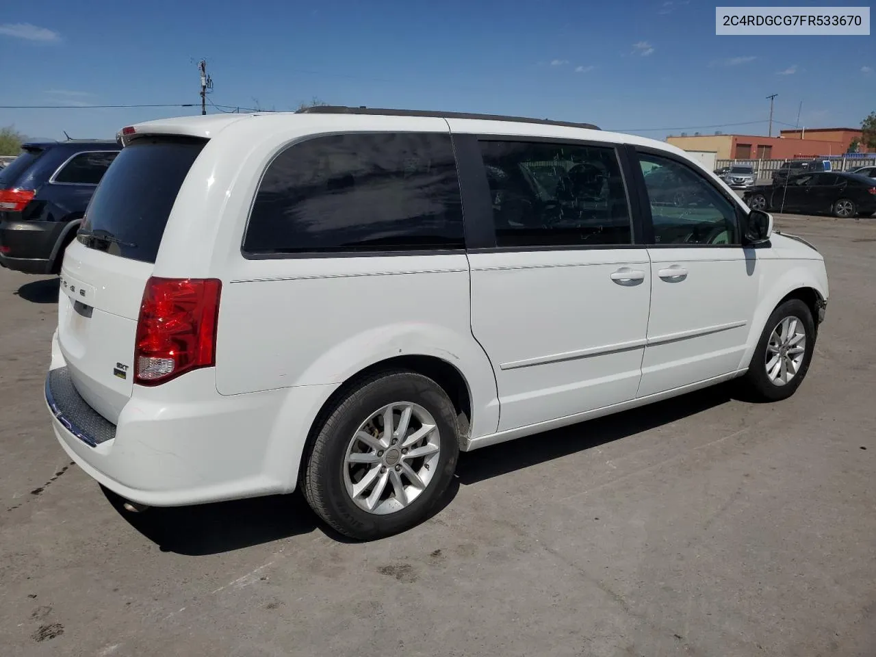 2015 Dodge Grand Caravan Sxt VIN: 2C4RDGCG7FR533670 Lot: 71406474