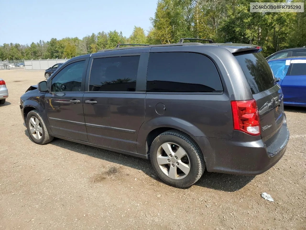 2015 Dodge Grand Caravan Se VIN: 2C4RDGBG8FR735290 Lot: 71500094