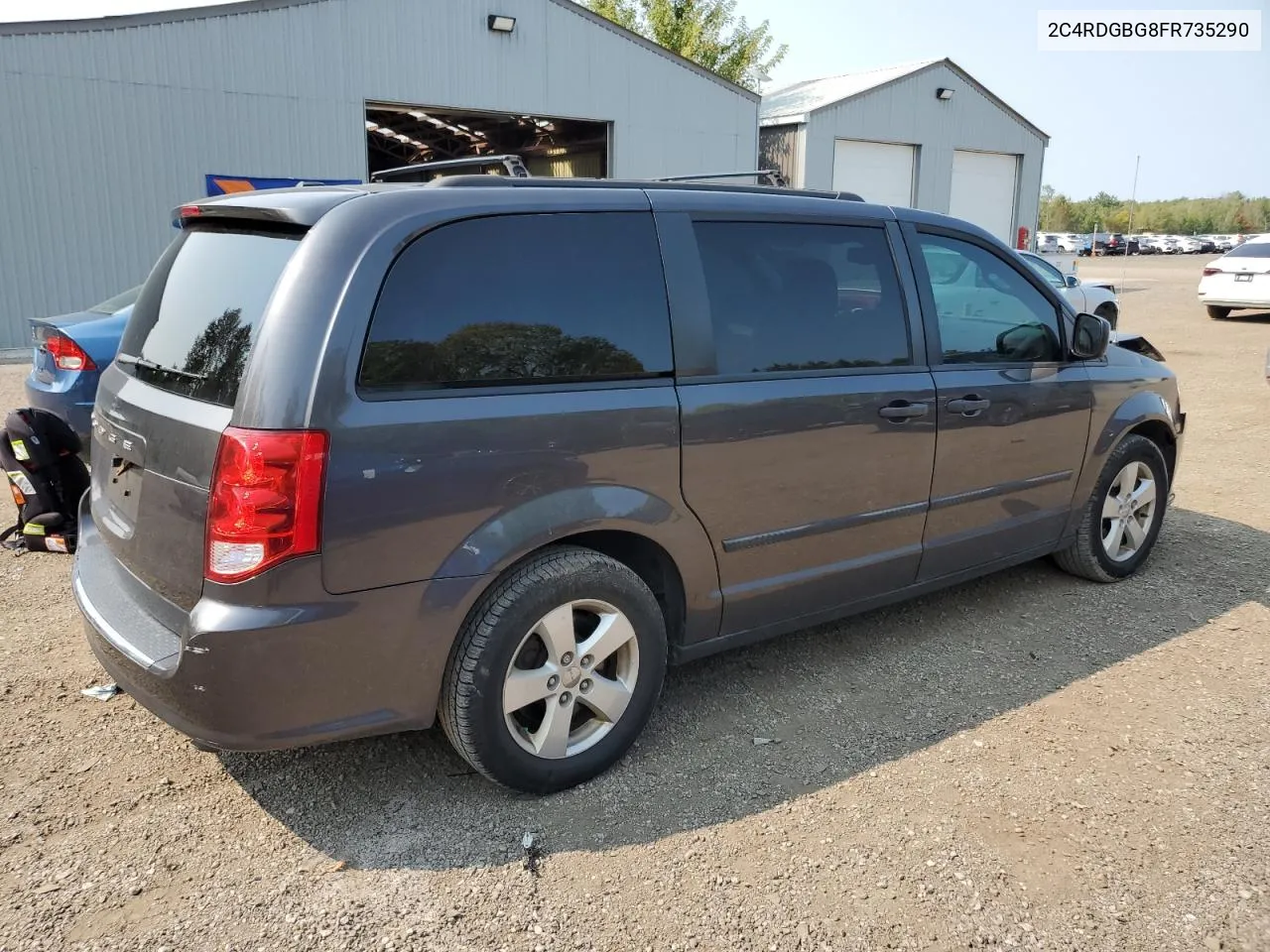 2015 Dodge Grand Caravan Se VIN: 2C4RDGBG8FR735290 Lot: 71500094