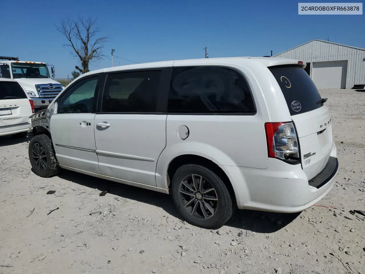 2C4RDGBGXFR663878 2015 Dodge Grand Caravan Se