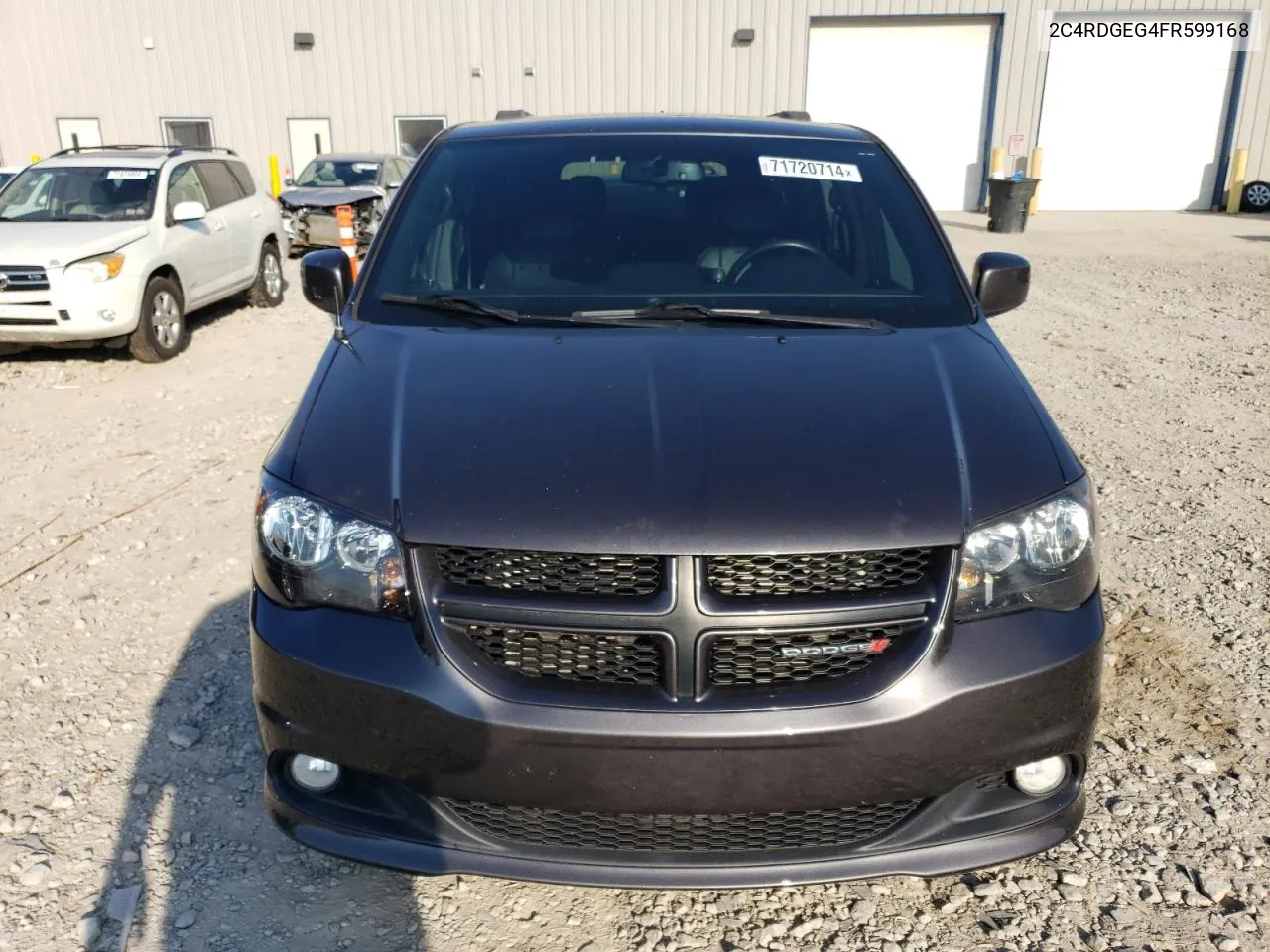 2015 Dodge Grand Caravan R/T VIN: 2C4RDGEG4FR599168 Lot: 71720714