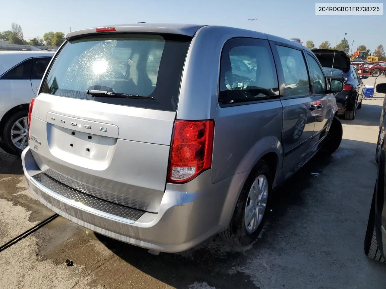 2015 Dodge Grand Caravan Se VIN: 2C4RDGBG1FR738726 Lot: 71766014