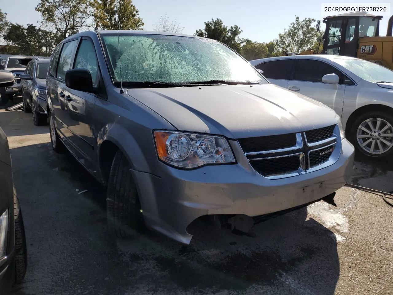 2015 Dodge Grand Caravan Se VIN: 2C4RDGBG1FR738726 Lot: 71766014